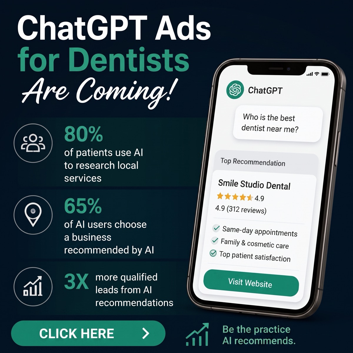 Dental marketing company using AI to improve new patient acquisition